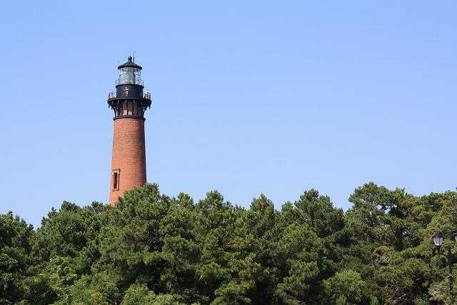 Currituck Beach Lighthouse in Corolla, NC