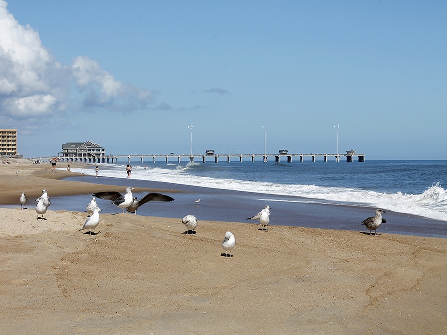 Jennettes Pier in Nags Head NC