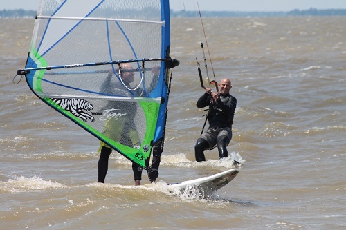 Waves NC is known for Kiteboarding and Windsurfing